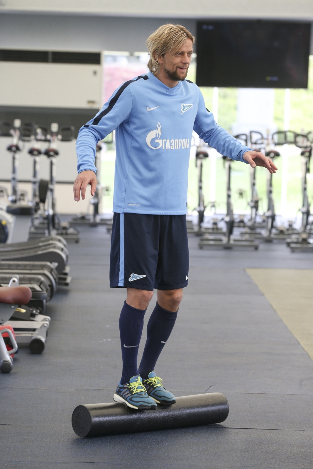 Сборы в Катаре: 17 января, утренняя тренировка