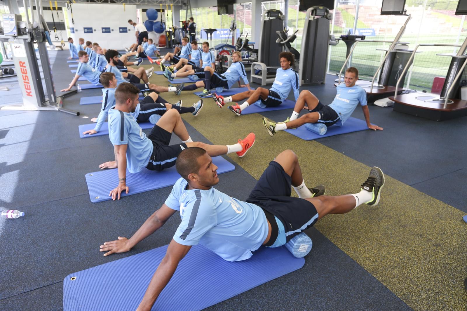 Сборы в Катаре: 17 января, утренняя тренировка