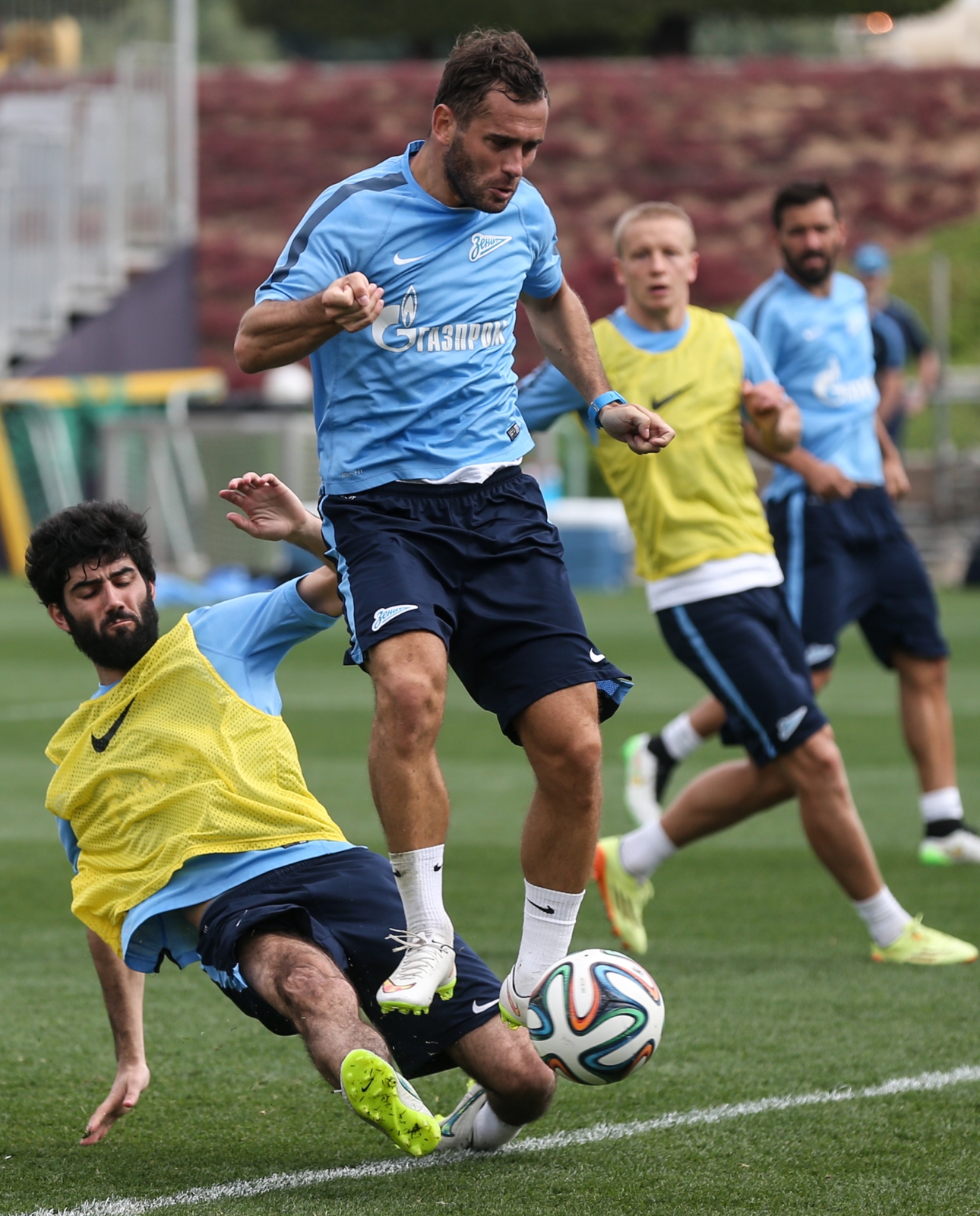 Сборы в Катаре: 18 января, утренняя тренировка