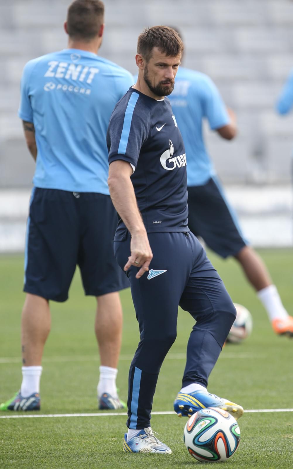 Сборы в Катаре: 18 января, утренняя тренировка