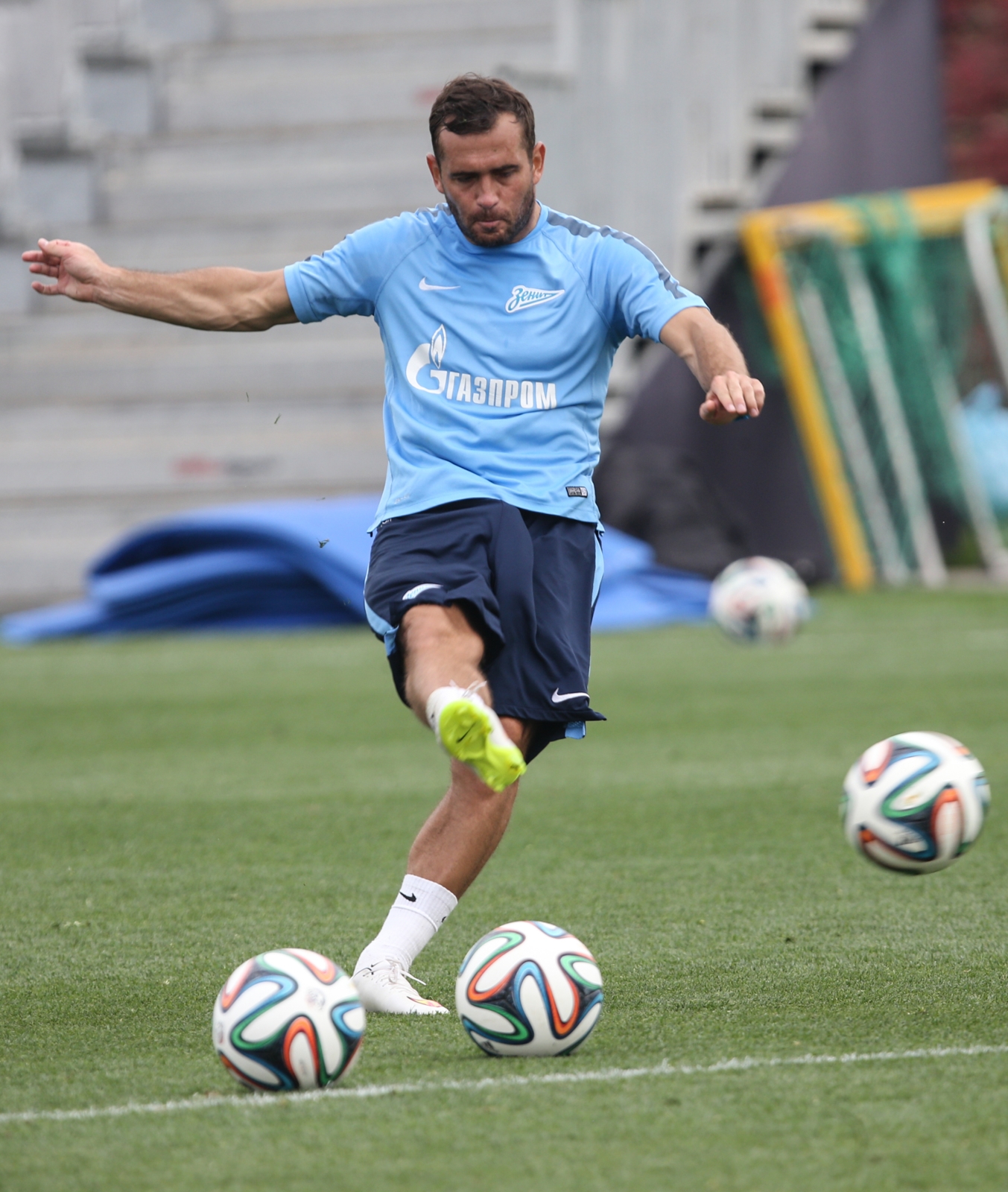 Сборы в Катаре: 18 января, утренняя тренировка