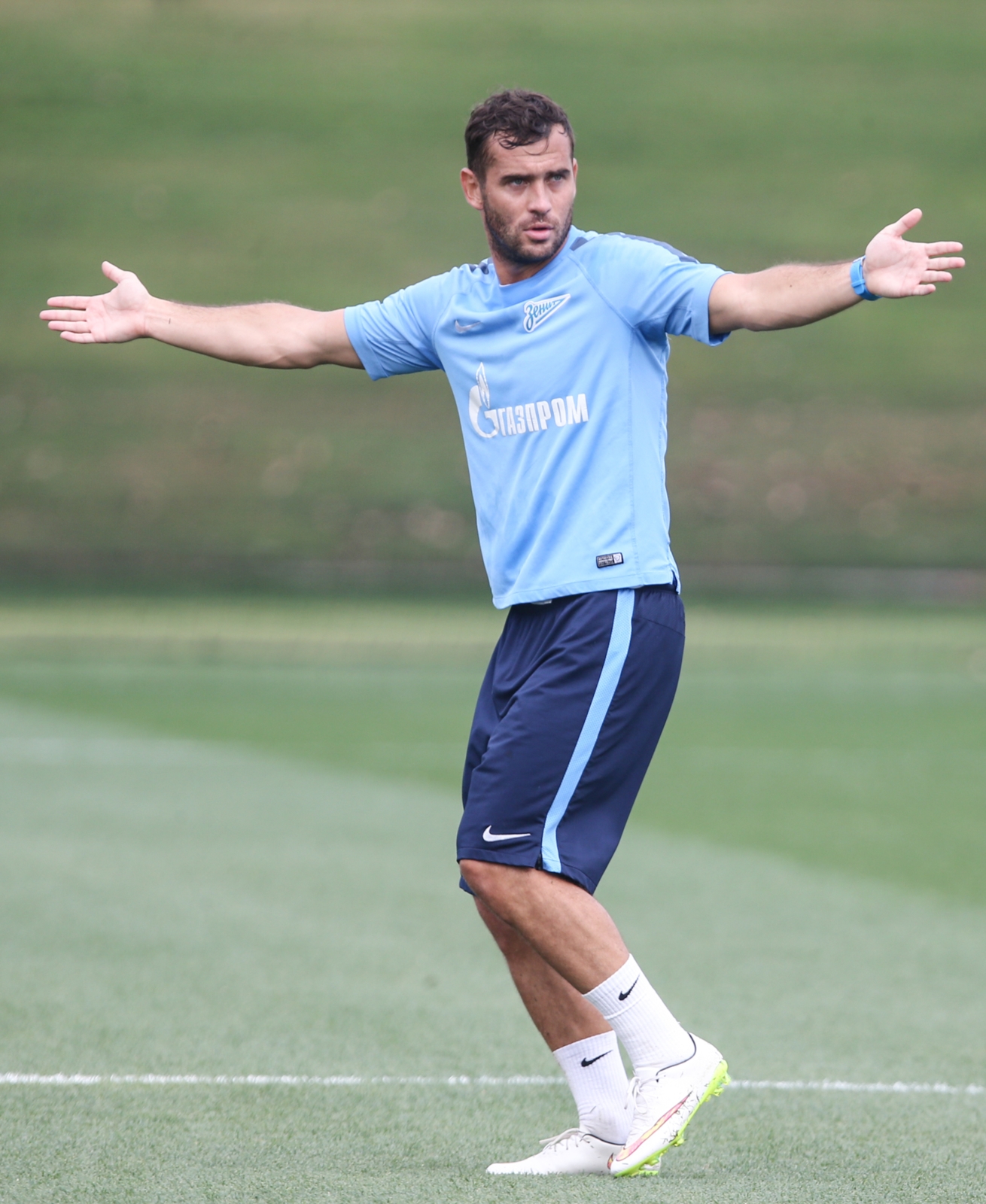 Сборы в Катаре: 18 января, утренняя тренировка