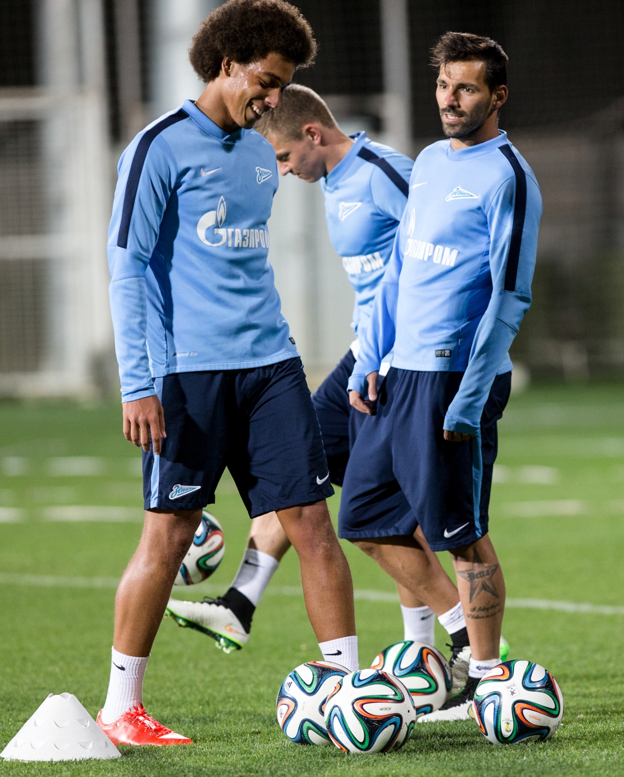 Сборы в Турции: 24 января, вечерняя тренировка