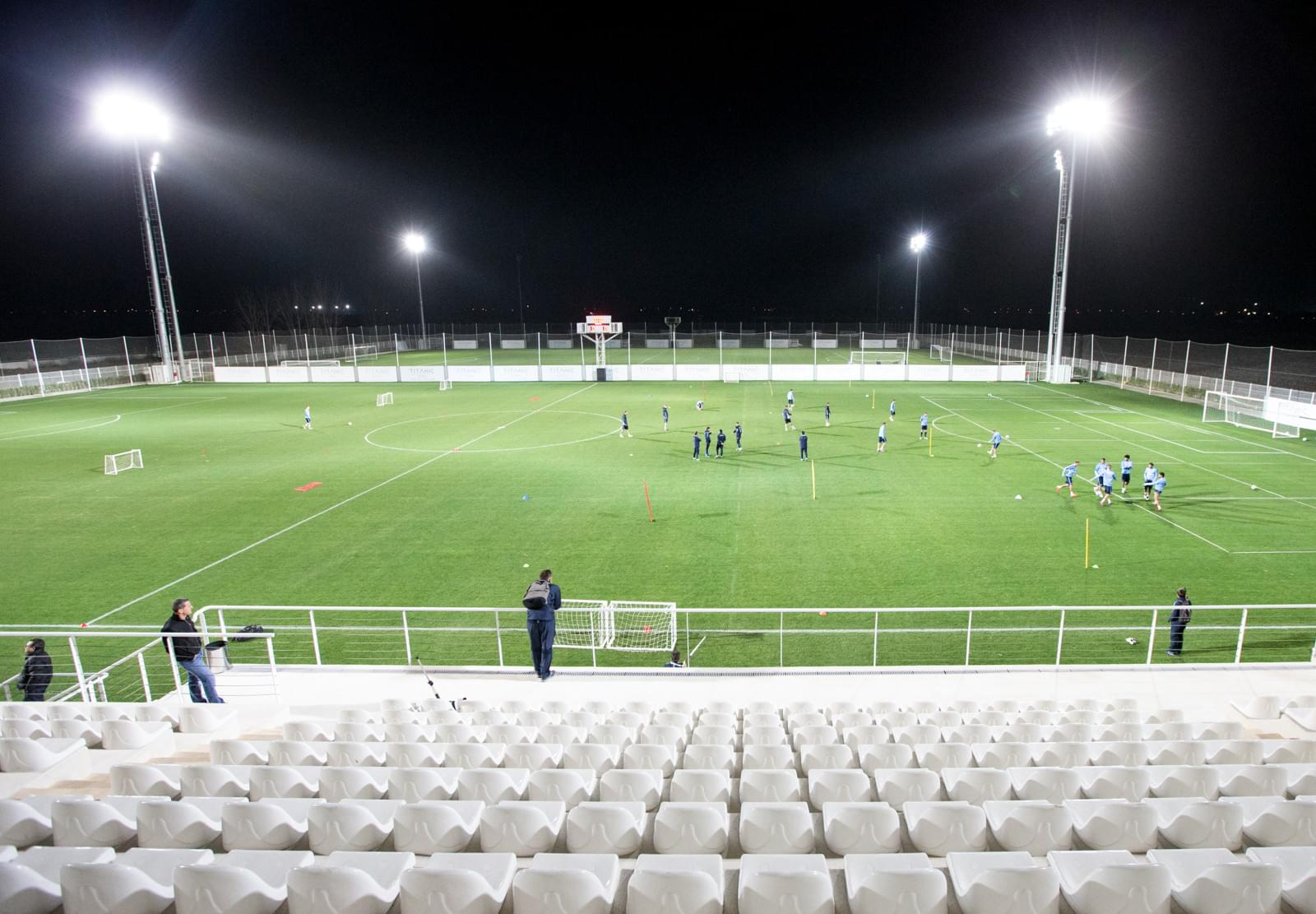 Сборы в Турции: 24 января, вечерняя тренировка