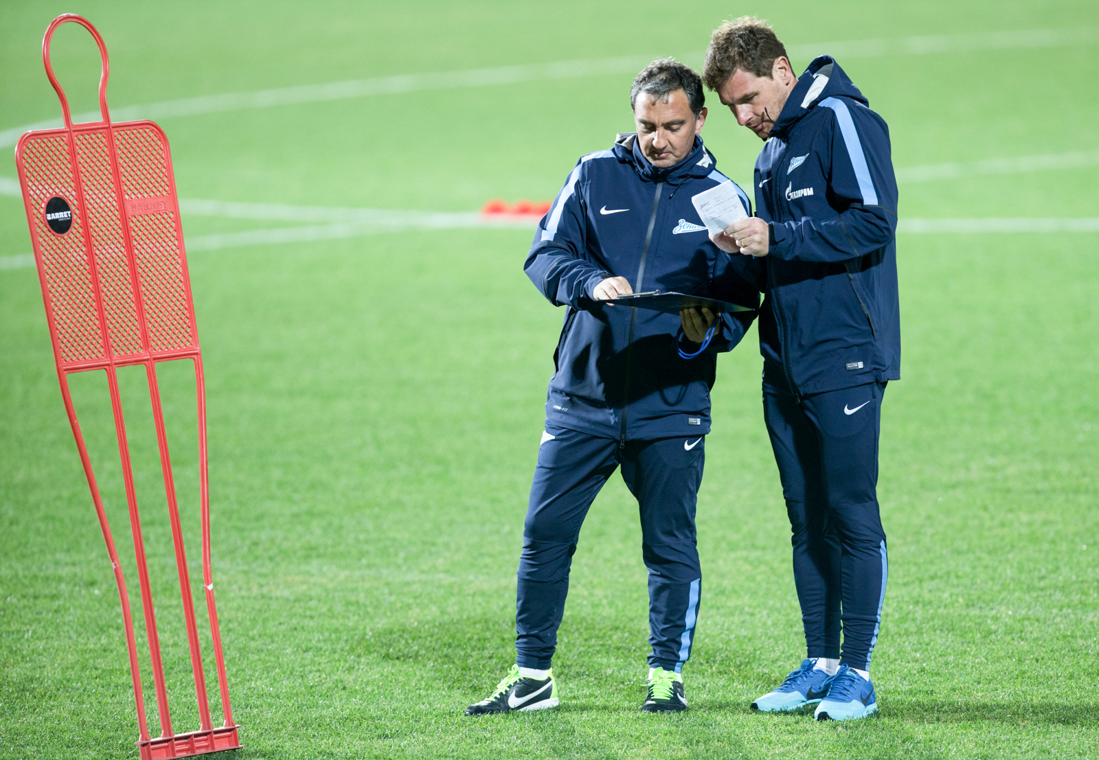 Сборы в Турции: 24 января, вечерняя тренировка