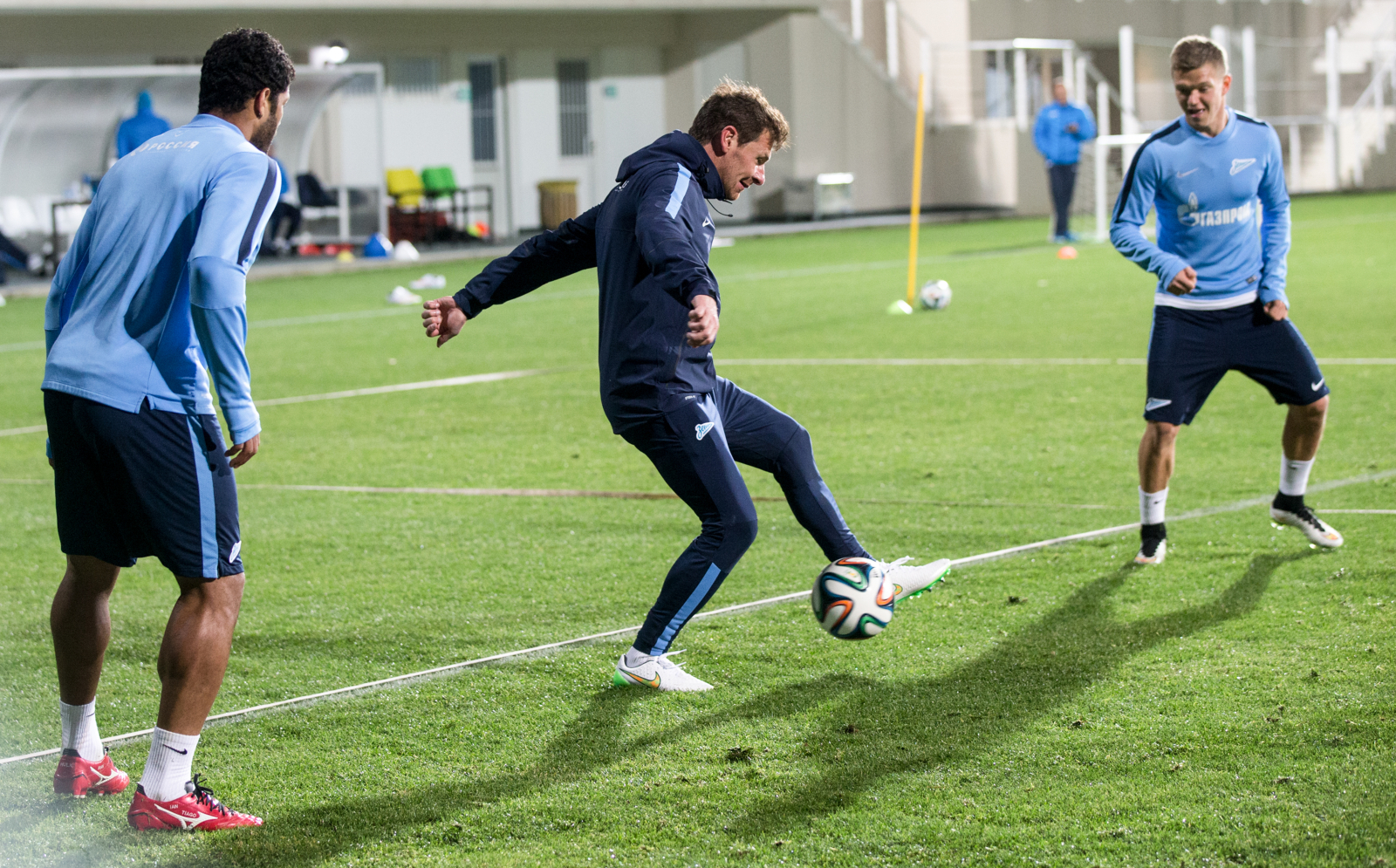 Сборы в Турции: 24 января, вечерняя тренировка