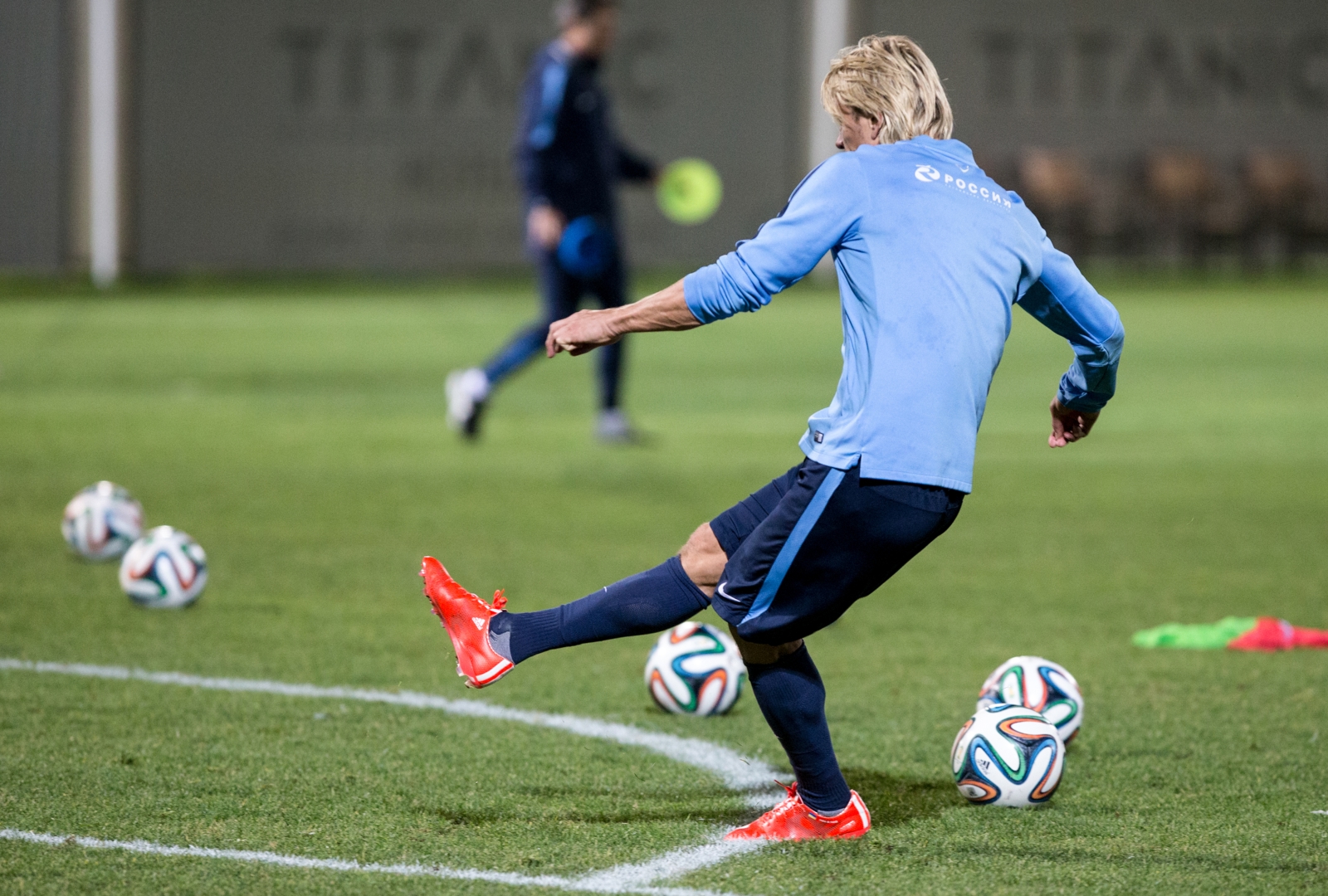 Сборы в Турции: 24 января, вечерняя тренировка