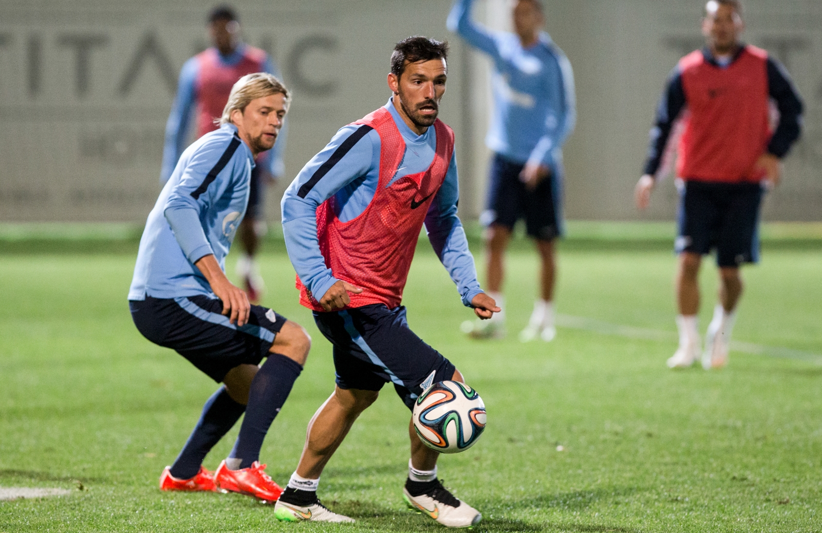 Сборы в Турции: 24 января, вечерняя тренировка