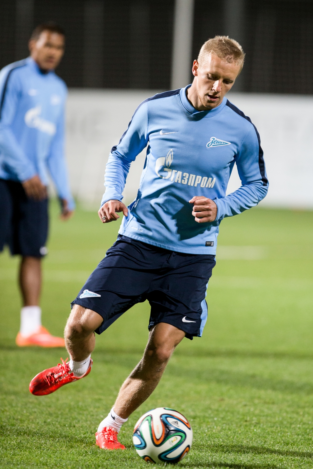 Сборы в Турции: 24 января, вечерняя тренировка