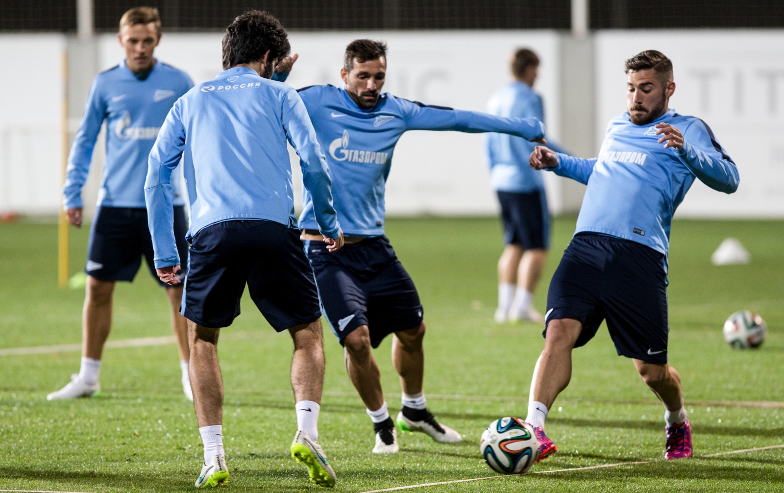 Сборы в Турции: 24 января, вечерняя тренировка