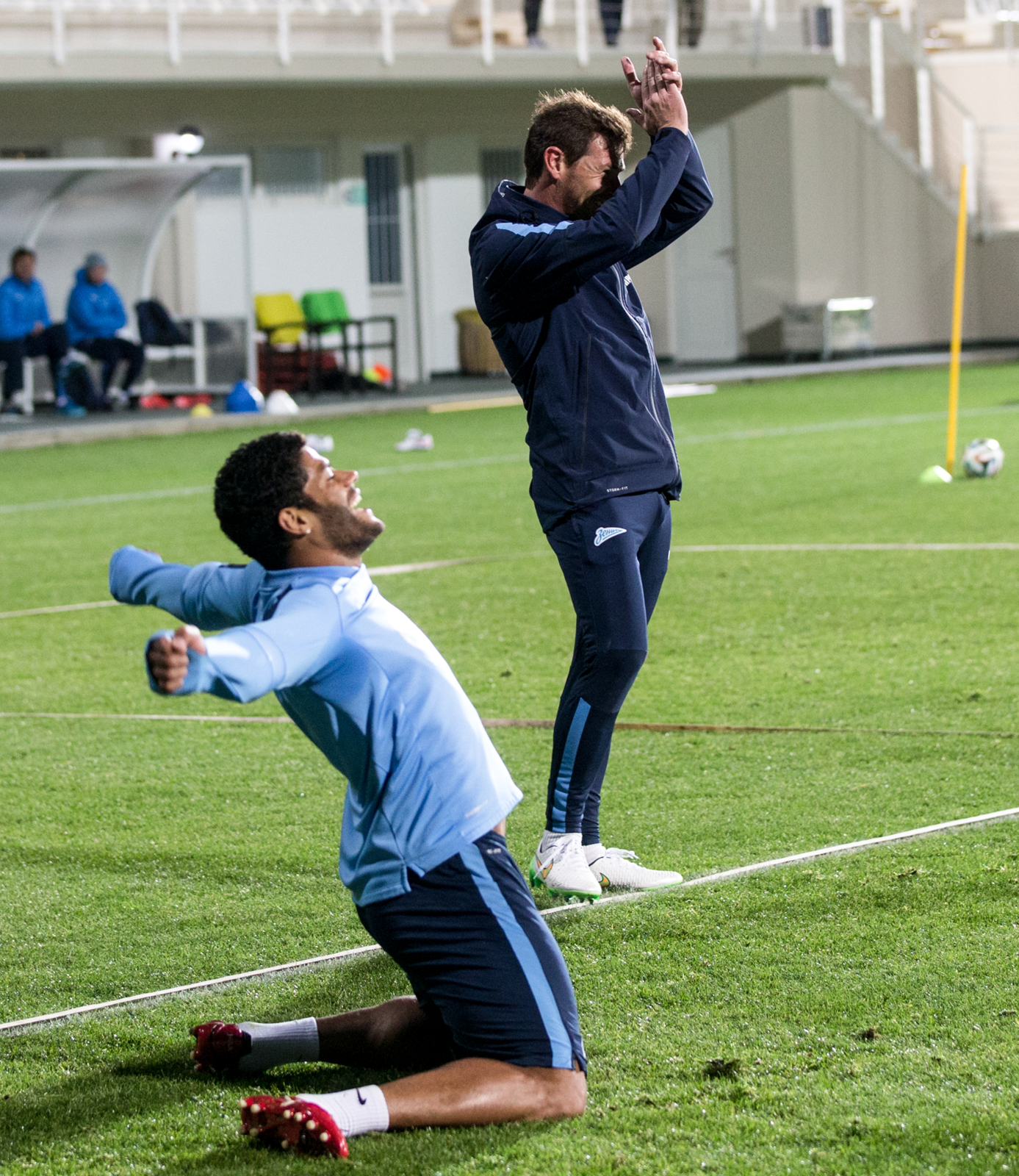 Сборы в Турции: 24 января, вечерняя тренировка