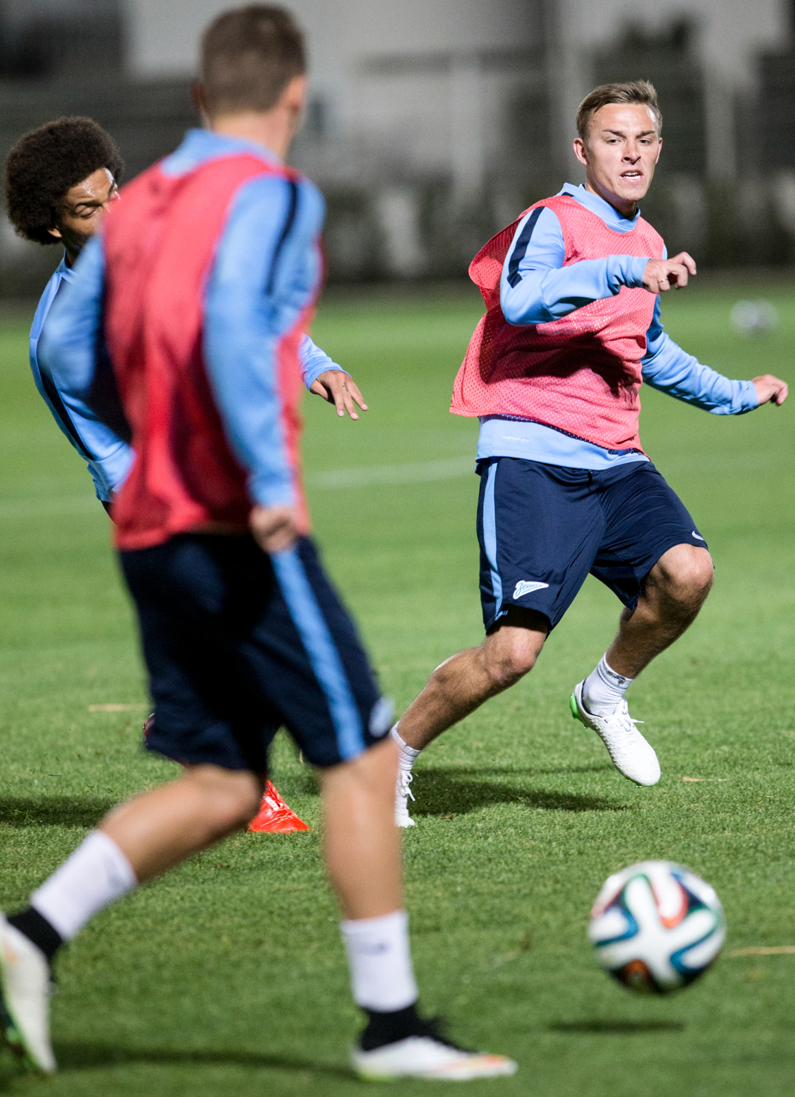 Сборы в Турции: 24 января, вечерняя тренировка