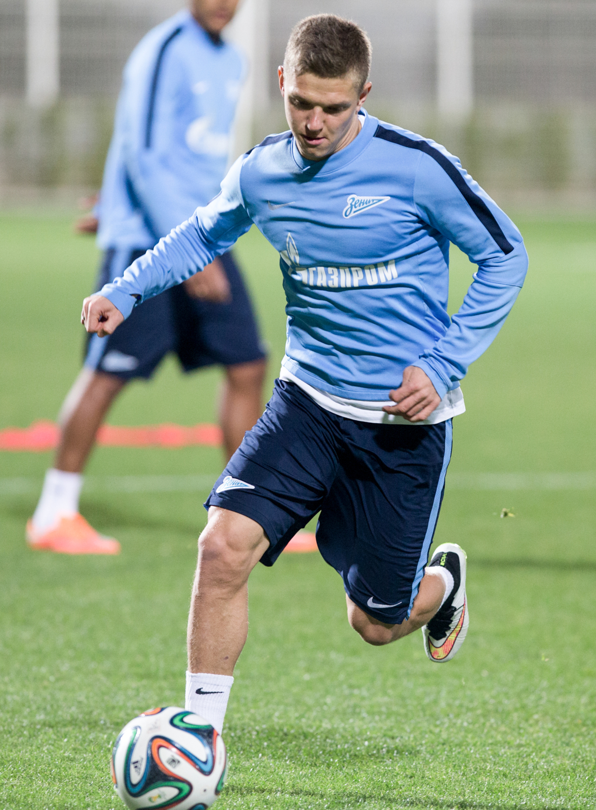 Сборы в Турции: 24 января, вечерняя тренировка