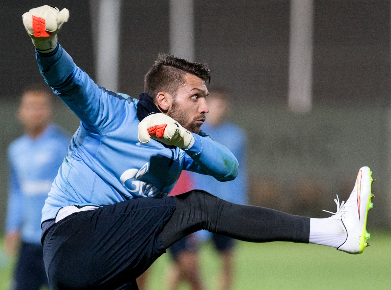 Сборы в Турции: 24 января, вечерняя тренировка