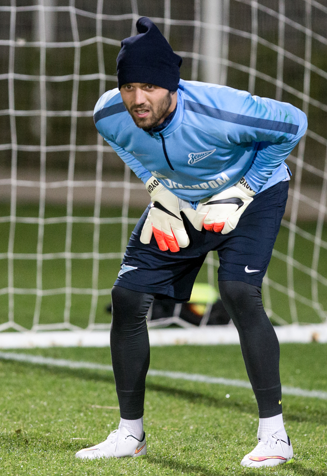 Сборы в Турции: 24 января, вечерняя тренировка