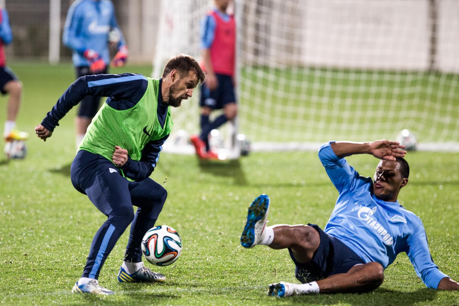 Сборы в Турции: 26 января, утренняя тренировка