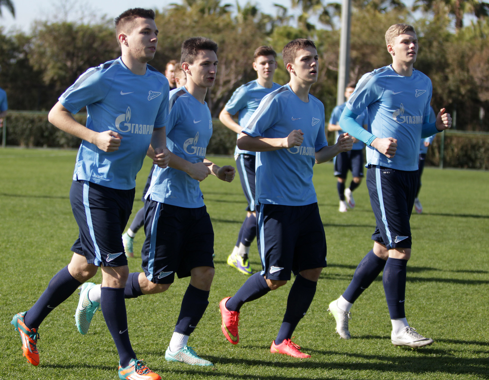 Сбор «Зенита»-м в Турции: первый день