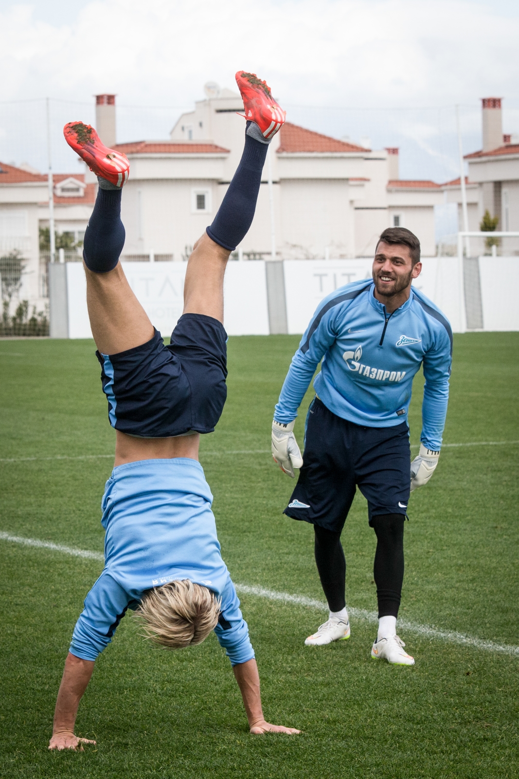 Сборы в Турции: 27 января, утренняя тренировка