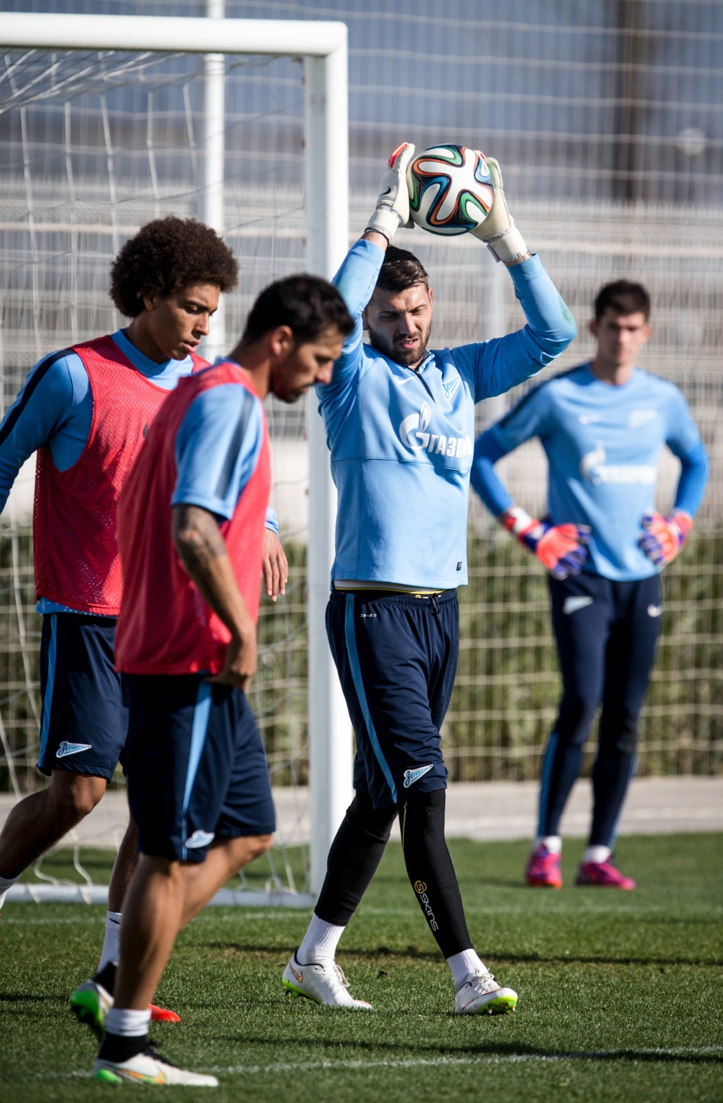 Сборы в Турции: 27 января, утренняя тренировка