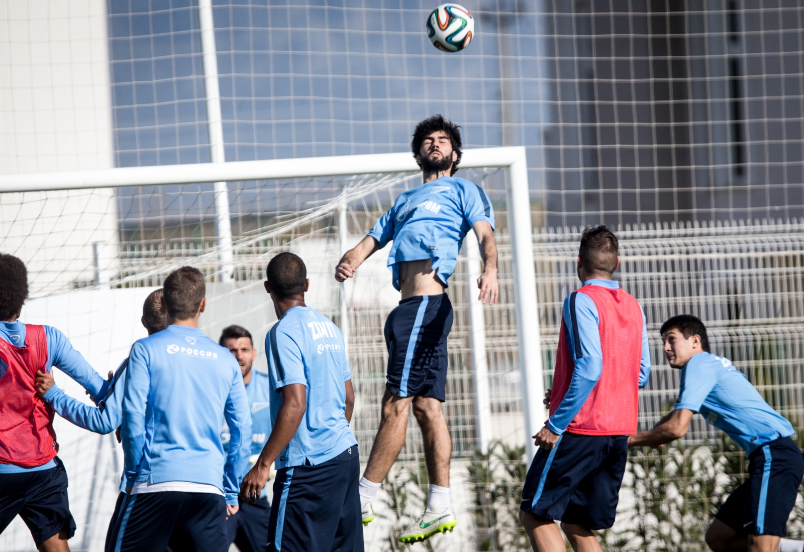 Сборы в Турции: 27 января, утренняя тренировка