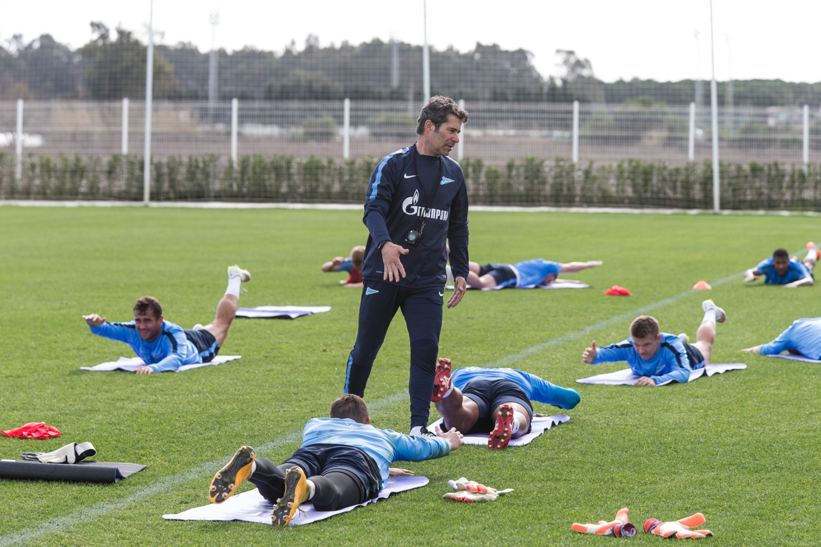 Сборы в Турции: 28 января, утренняя тренировка