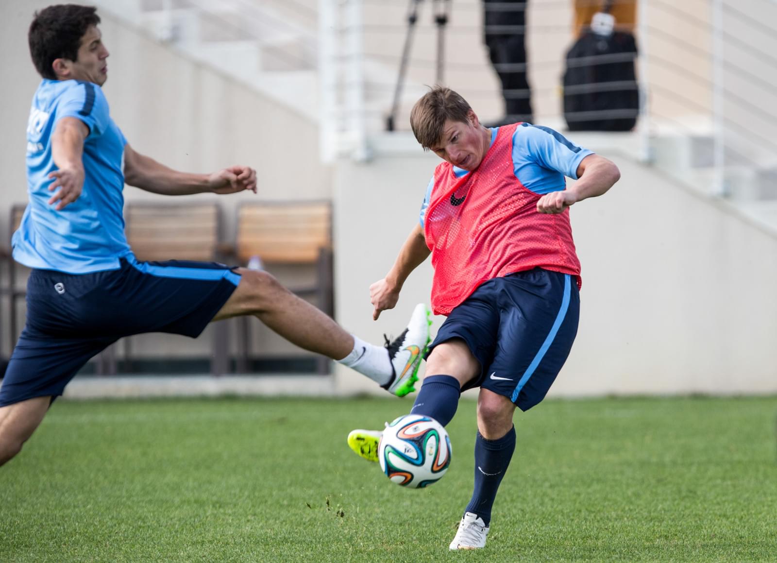 Сборы в Турции: 28 января, утренняя тренировка