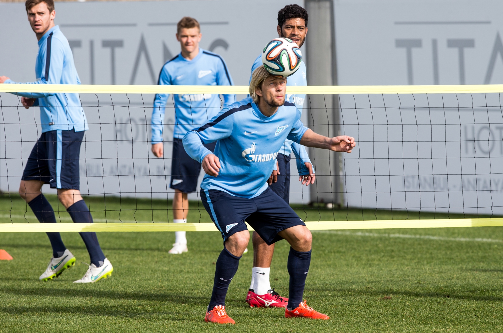 Сборы в Турции: 28 января, утренняя тренировка