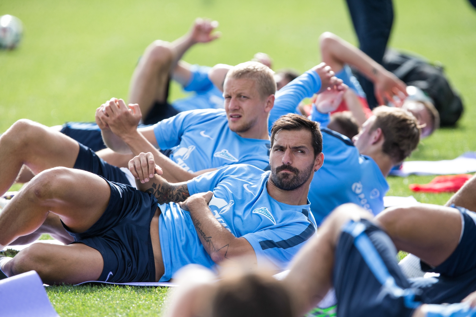 Сборы в Турции: 28 января, утренняя тренировка