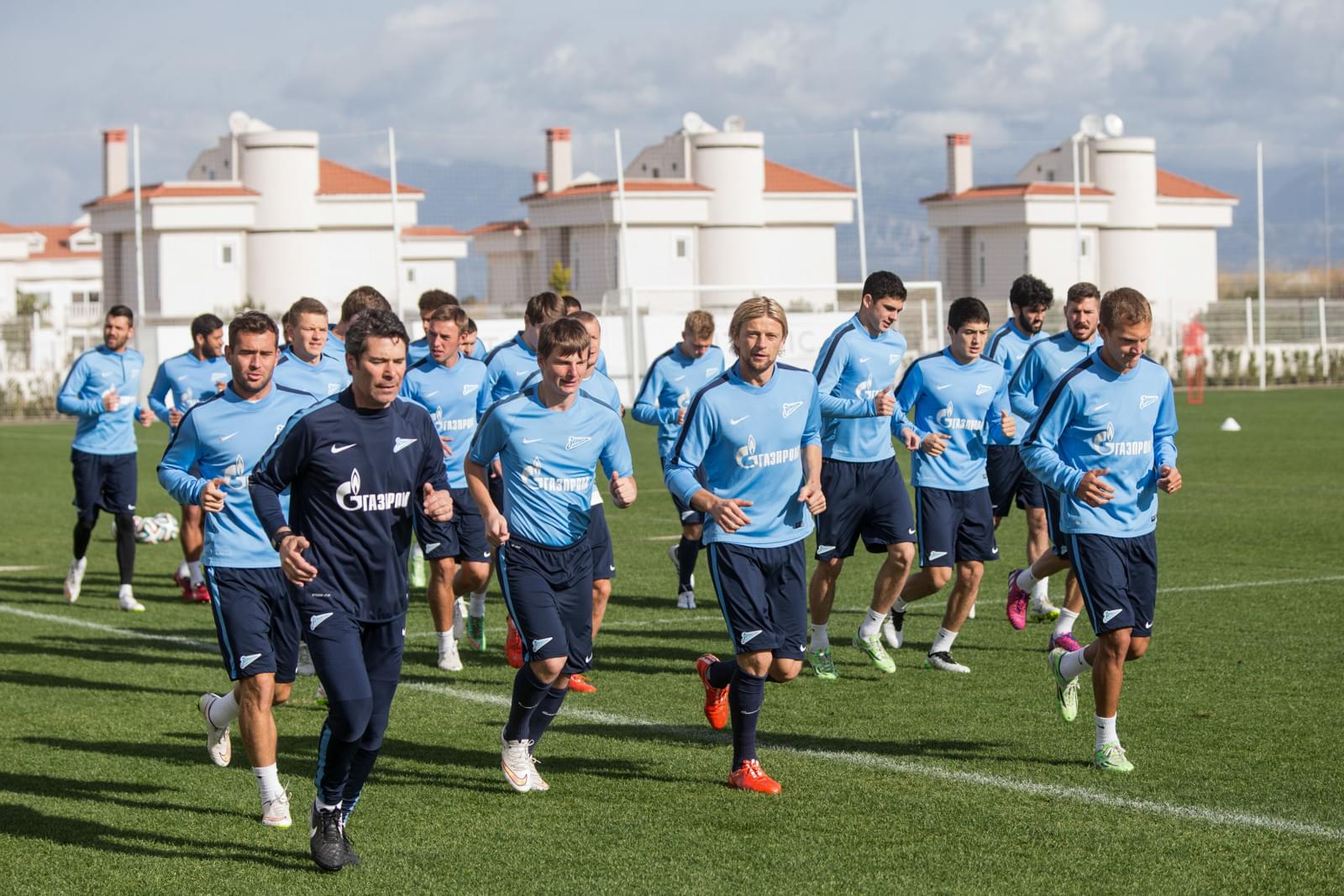 Сборы в Турции: 28 января, утренняя тренировка