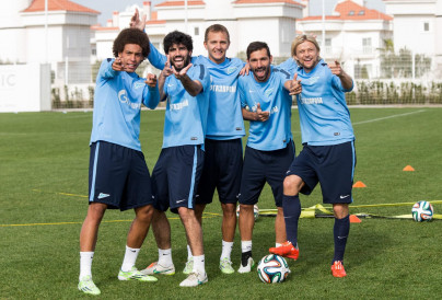 Сборы в Турции: 28 января, утренняя тренировка