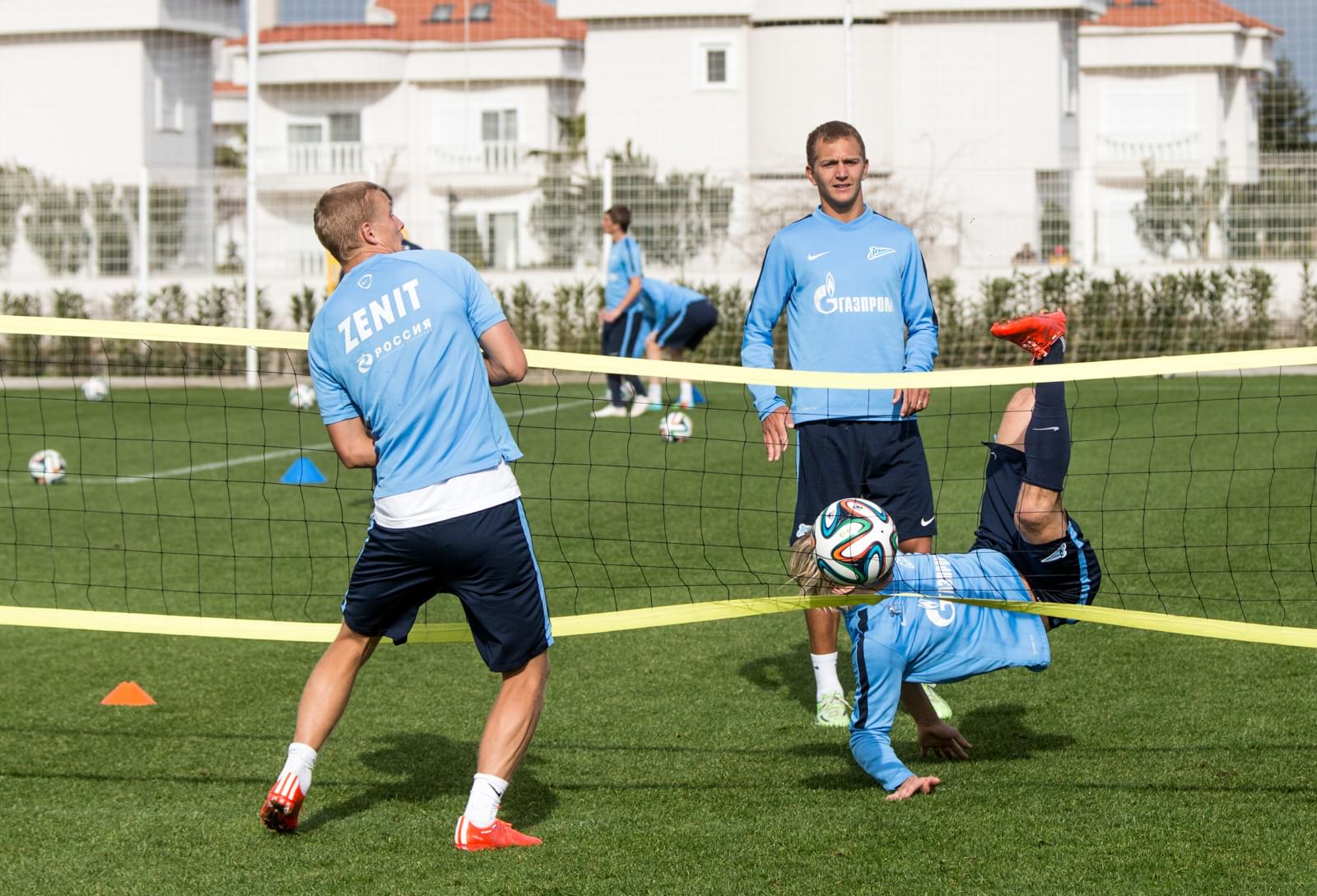 Сборы в Турции: 28 января, утренняя тренировка