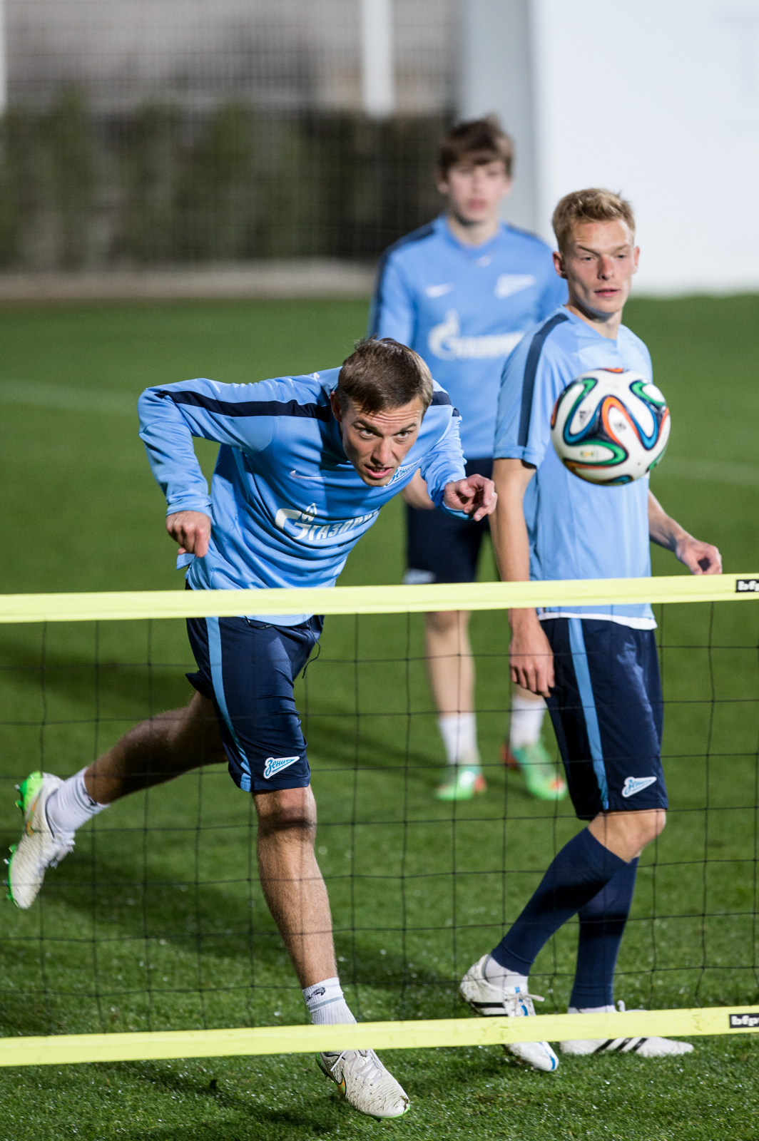 Сборы в Турции: 28 января, вечерняя тренировка