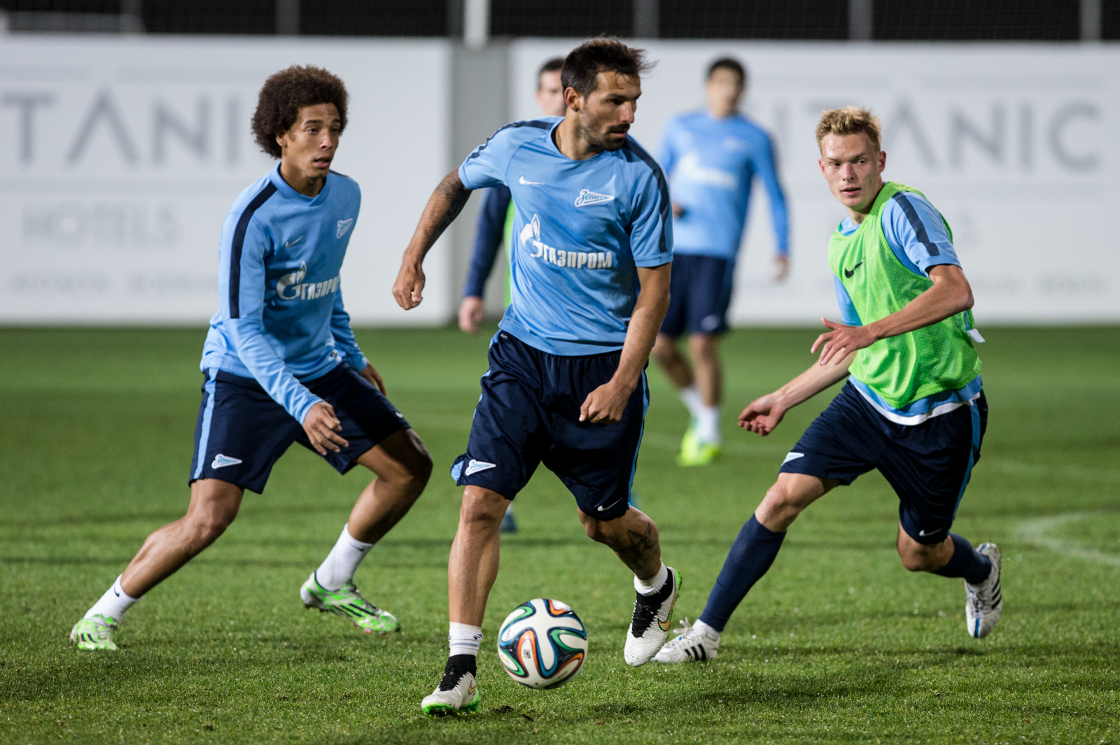 Сборы в Турции: 28 января, вечерняя тренировка