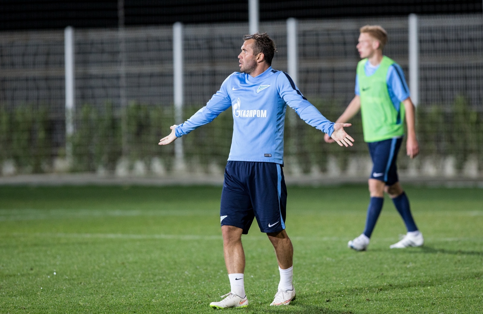 Сборы в Турции: 28 января, вечерняя тренировка