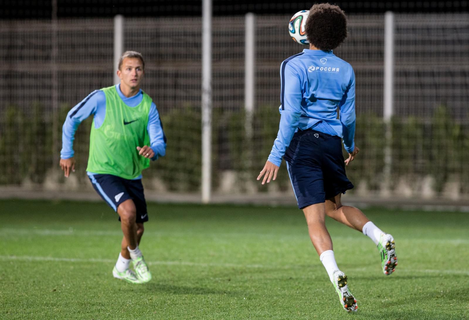 Сборы в Турции: 28 января, вечерняя тренировка