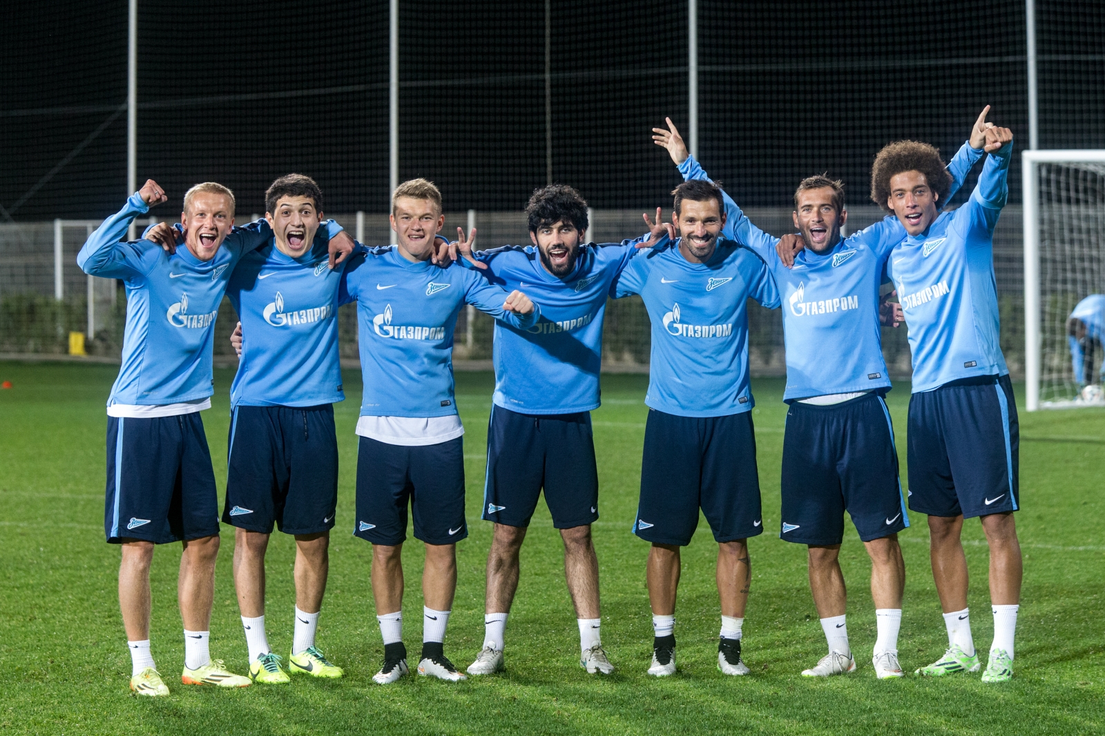 Сборы в Турции: 28 января, вечерняя тренировка