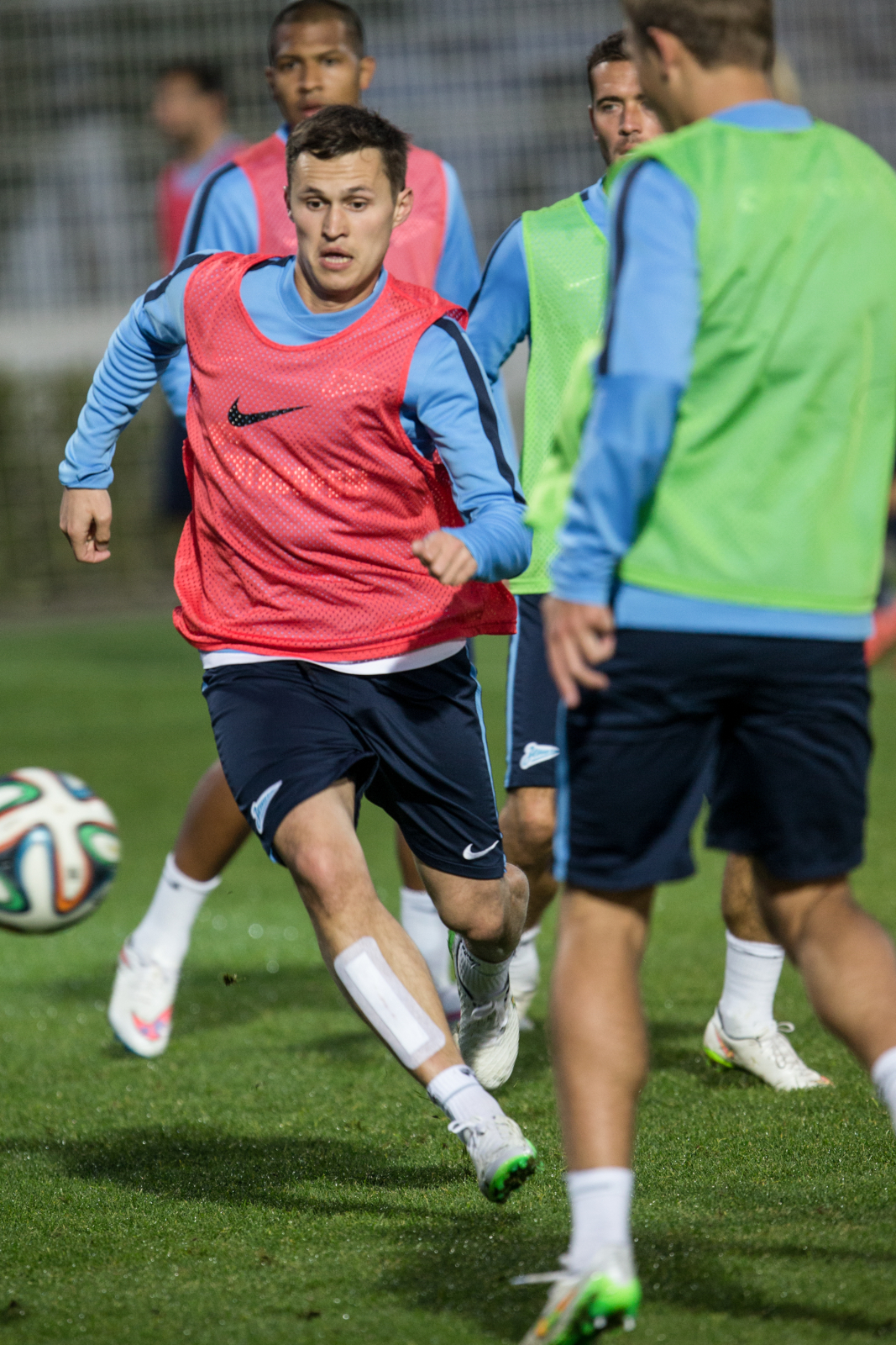 Сборы в Турции: 28 января, вечерняя тренировка