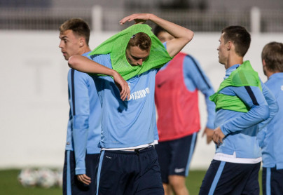 Сборы в Турции: 28 января, вечерняя тренировка