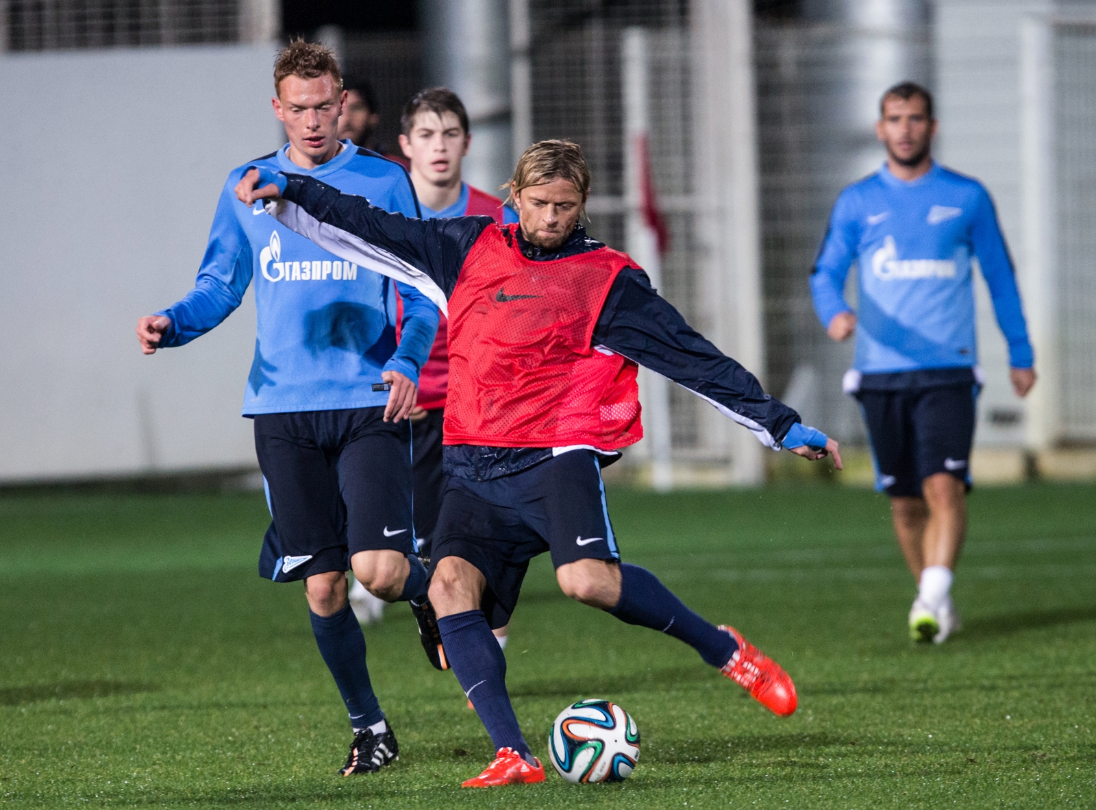 Сборы в Турции: 30 января, вечерняя тренировка