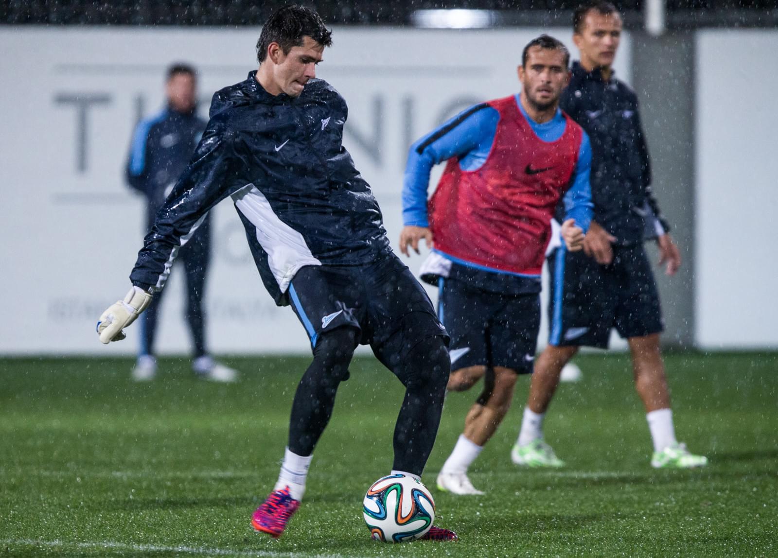 Сборы в Турции: 30 января, вечерняя тренировка