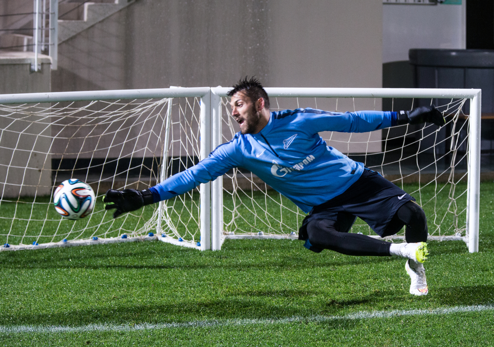 Сборы в Турции: 30 января, вечерняя тренировка