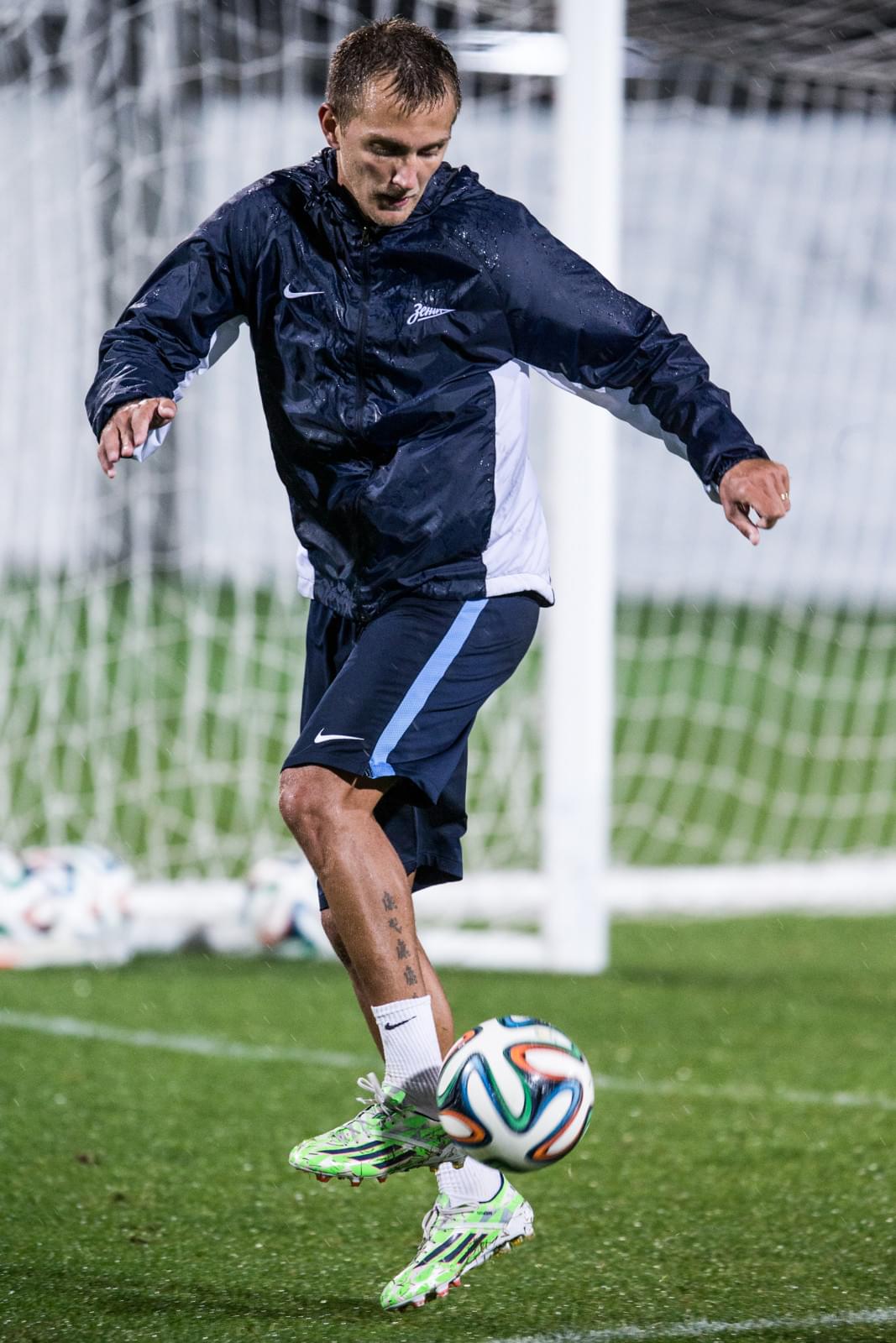 Сборы в Турции: 30 января, вечерняя тренировка