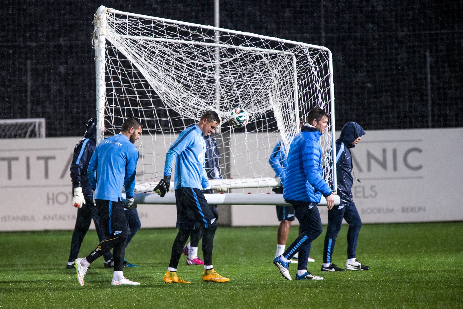 Сборы в Турции: 30 января, вечерняя тренировка