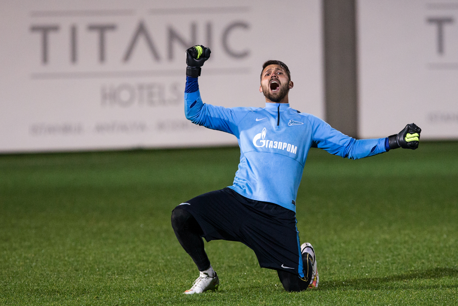 Сборы в Турции: 30 января, вечерняя тренировка