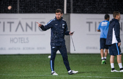 Сборы в Турции: 30 января, вечерняя тренировка