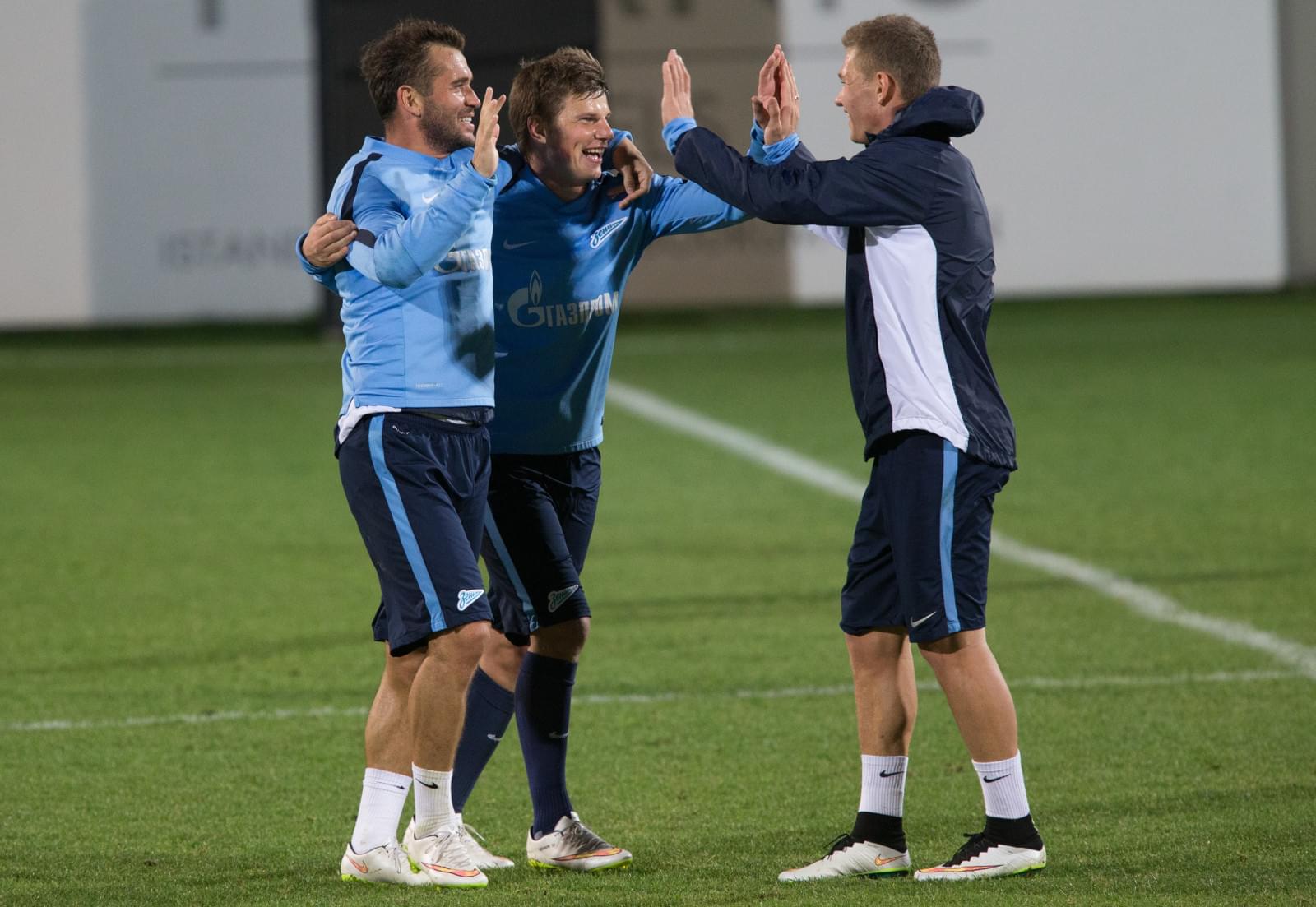 Сборы в Турции: 31 января, вечерняя тренировка