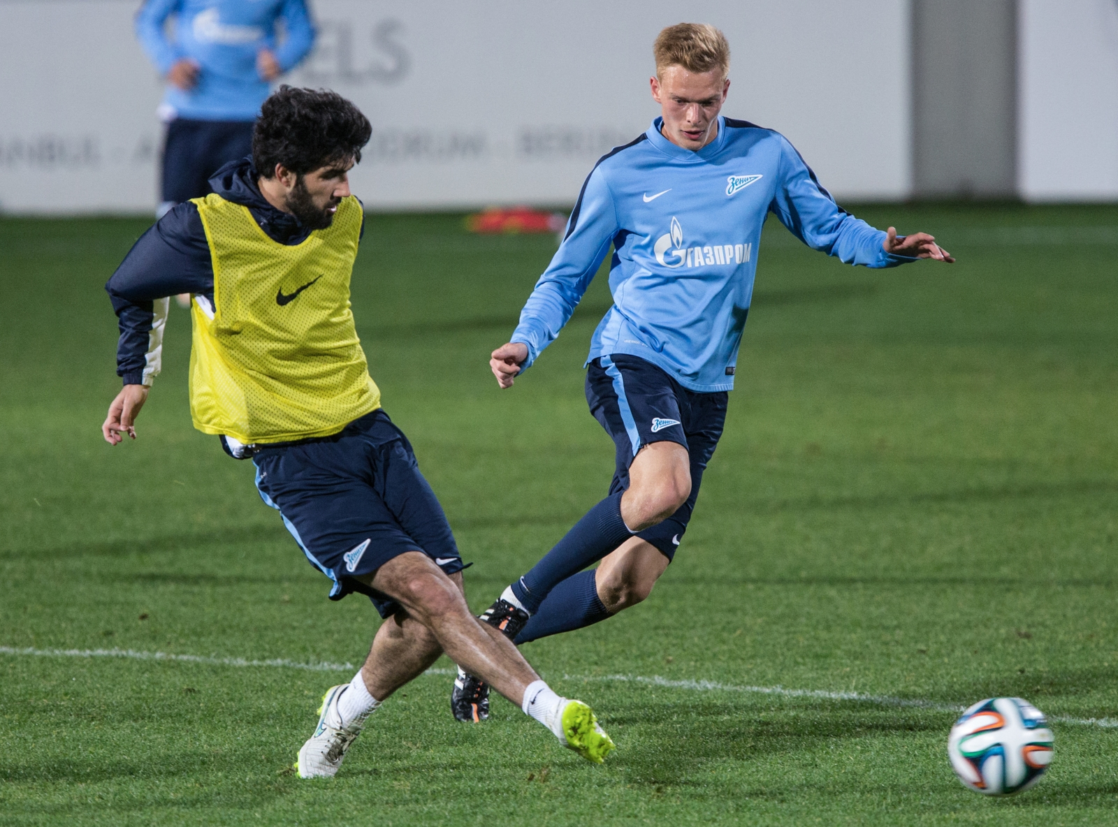 Сборы в Турции: 31 января, вечерняя тренировка