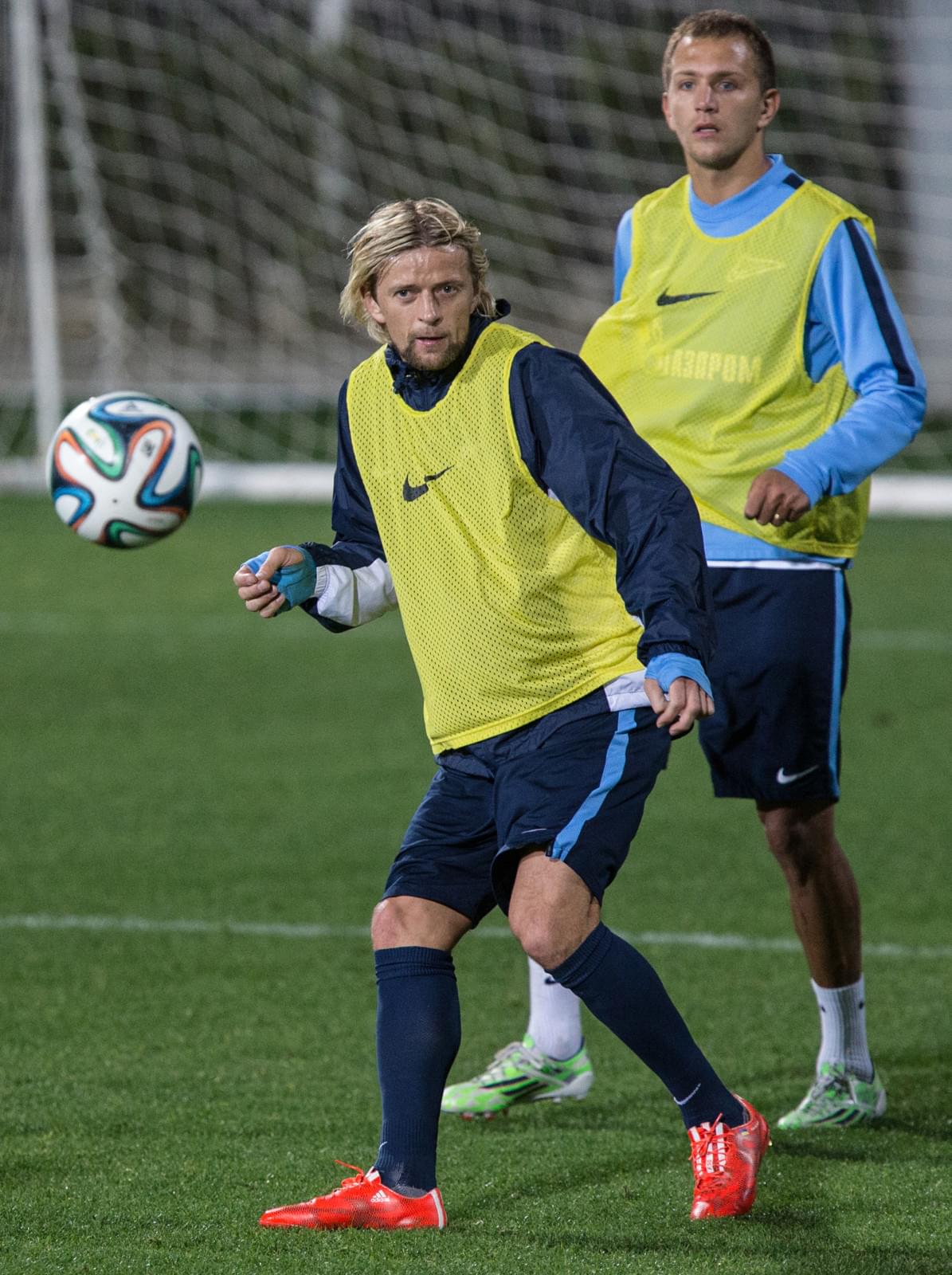 Сборы в Турции: 31 января, вечерняя тренировка