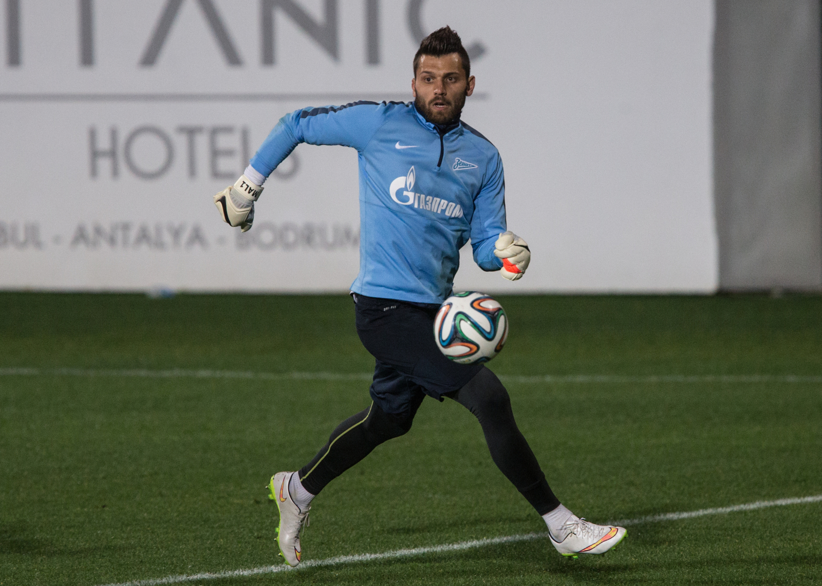 Сборы в Турции: 31 января, вечерняя тренировка