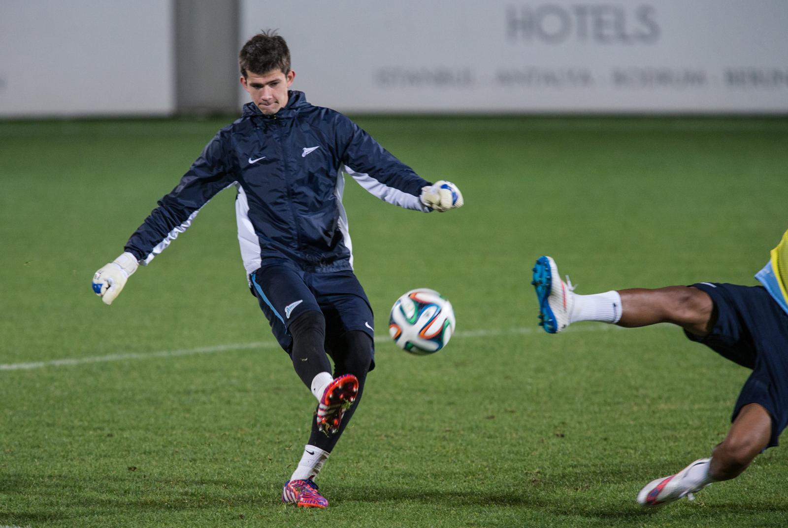 Сборы в Турции: 31 января, вечерняя тренировка